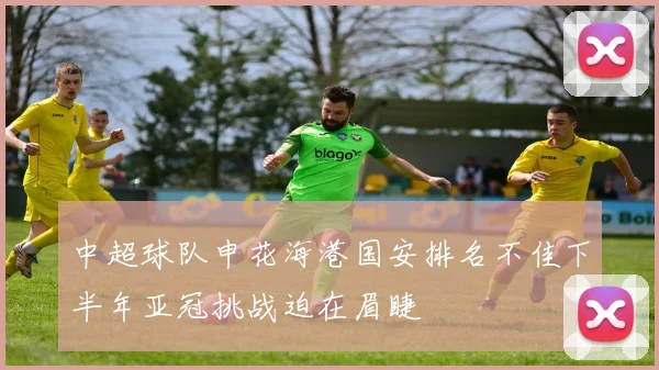 中超球队申花海港国安排名不佳下半年亚冠挑战迫在眉睫